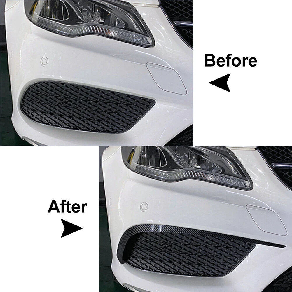 ABS Front Bumper Lip Splitter Spoiler for Mercedes-Benz E-Class Coupe (13-16)