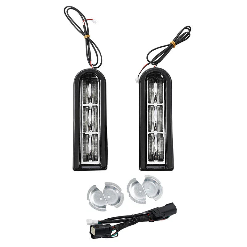 Saddlebag LED Insert Brake Turn Lights for Harley Touring (2014-2024)