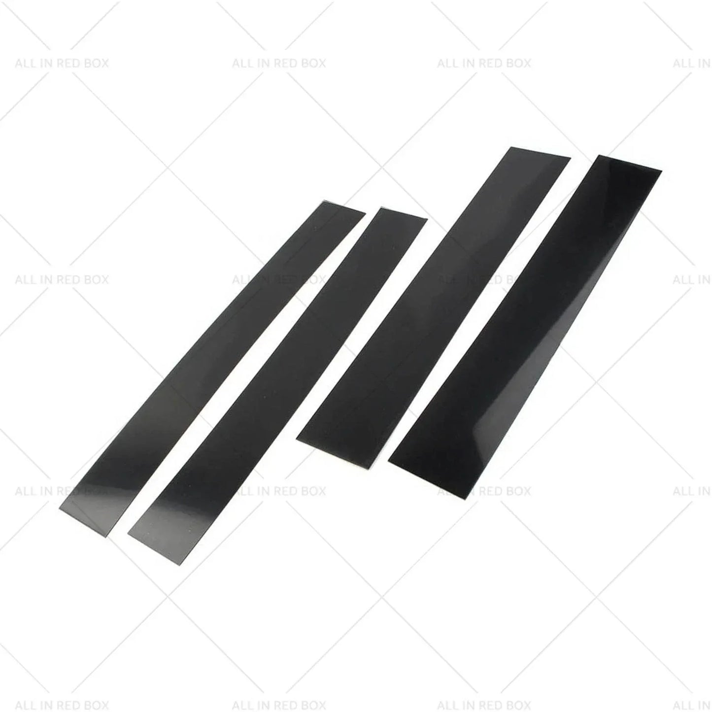 4 x Black Pillar Post Cover Trims for Cadillac Escalade (2007-2014)