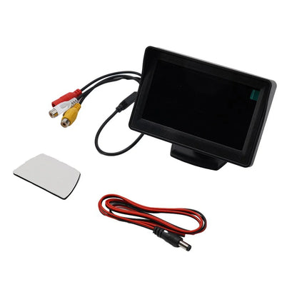 4.3 Inch Car Monitor Parking Camera TFT-LCD 300:1 for Car