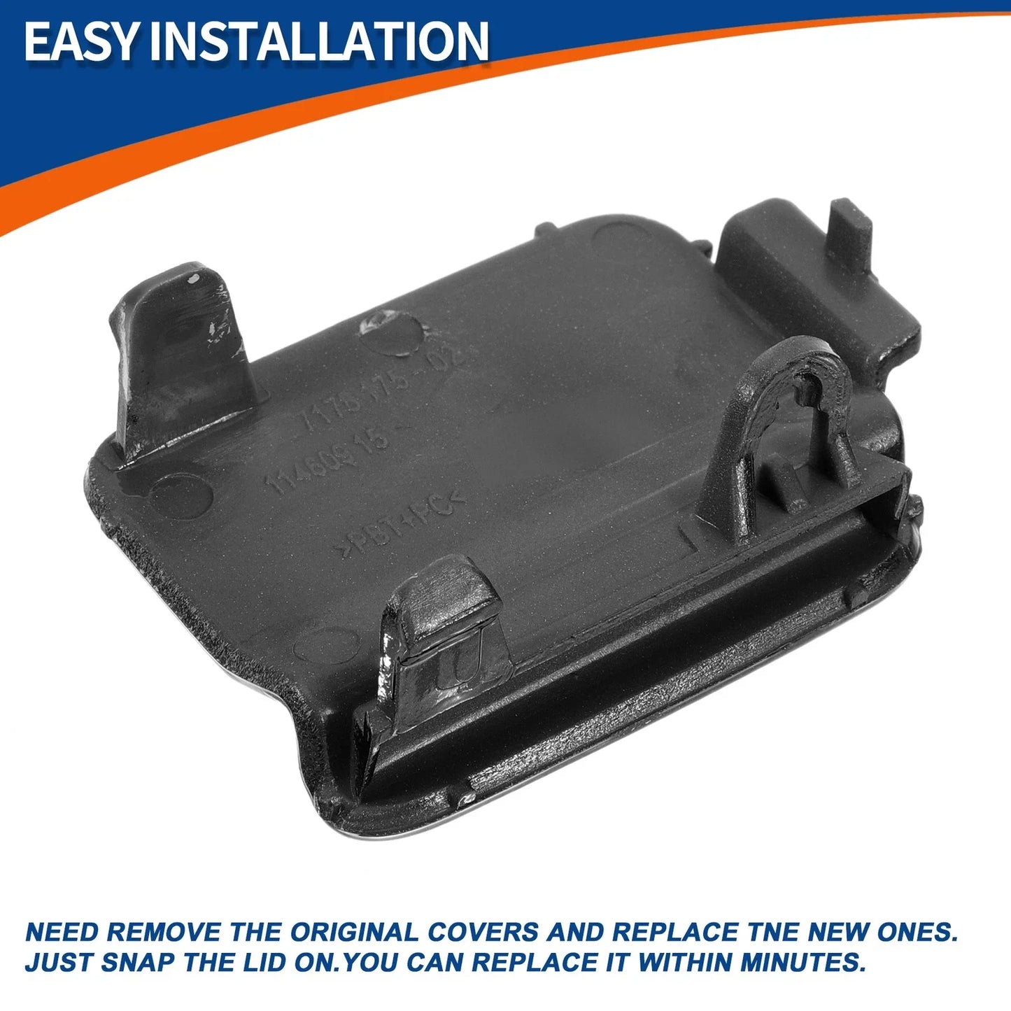 Tow Hook Cover for BMW 528i 535i 550i Dark Blue