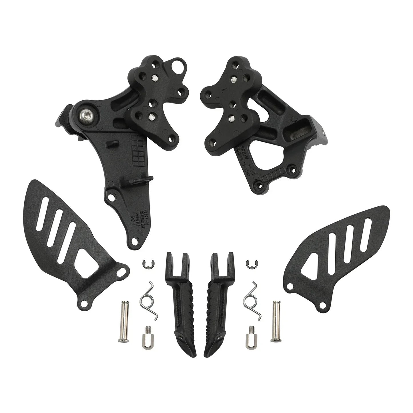 Black Rider Driver Footrests Bracket for Suzuki GSXR600 GSXR750 (2006-2010)