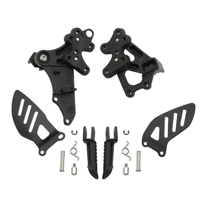 Black Rider Driver Footrests Bracket for Suzuki GSXR600 GSXR750 (2006-2010)