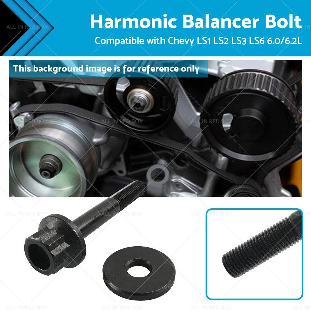 Harmonic Balancer Bolt for Chevy LS1 LS2 LS3 LS6 (2000-2015)