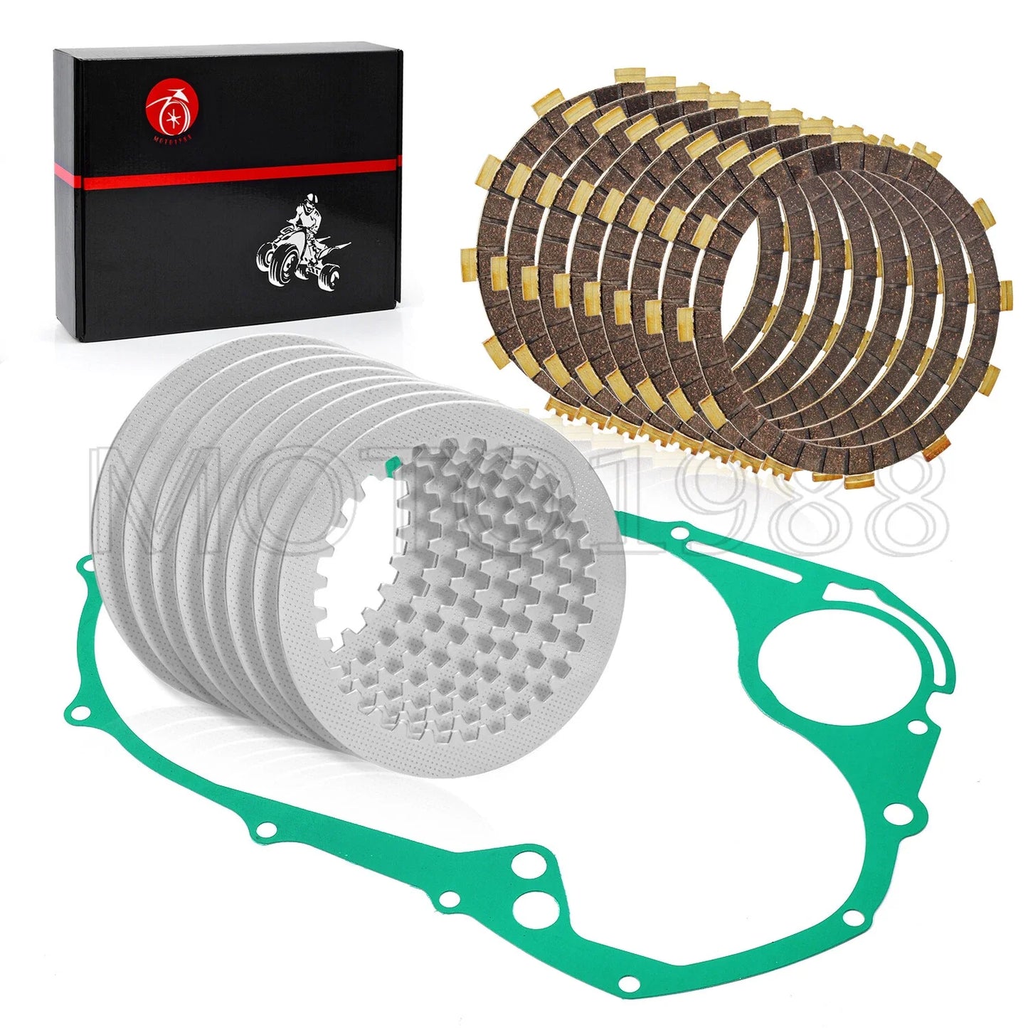 HD Clutch Kit & Gasket for Yamaha V-Star 1100 XVS1100 (1999–2009)