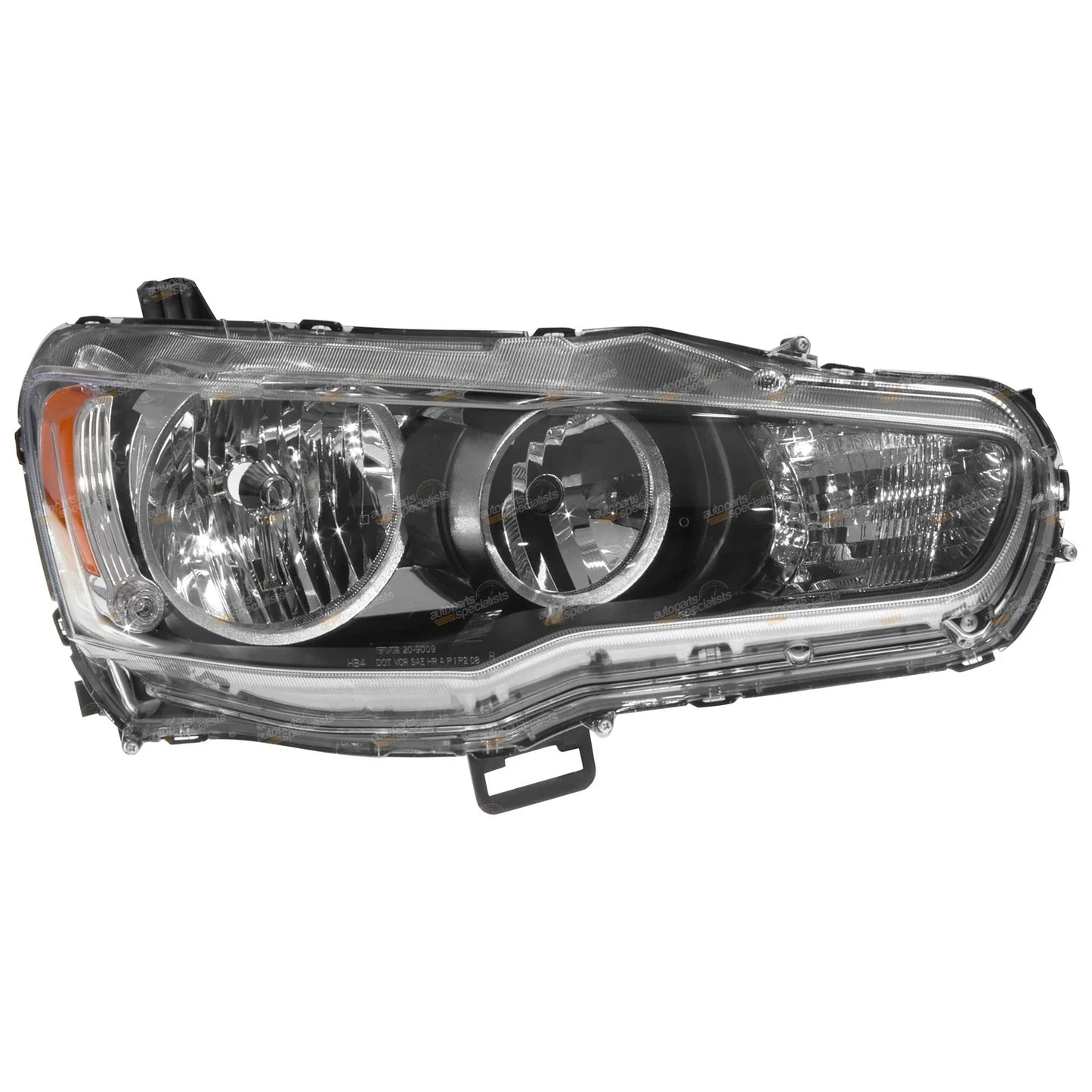 RH Halogen HeadLight Right for Mitsubishi Lancer CJ (2007-2015)