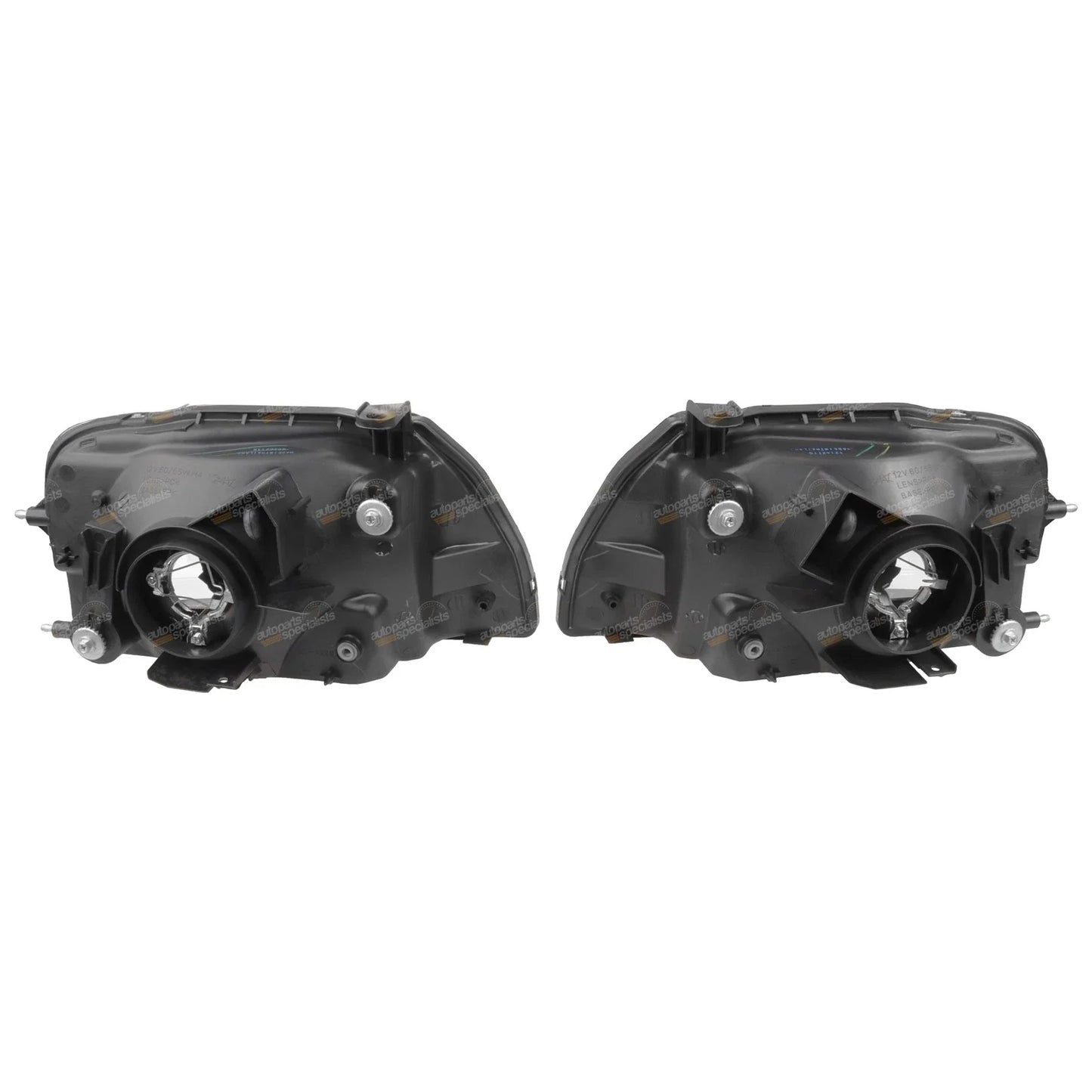 Headlights Pair LH+RH for Mitsubishi Triton Ute GLS (2004-2006)