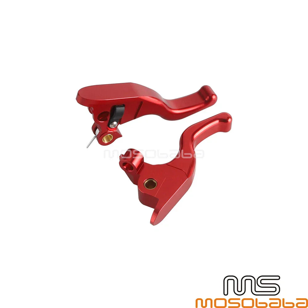 Red Brake Clutch Levers for Harley Street Glide FLHX FLHXSE FLHXS FLHXST