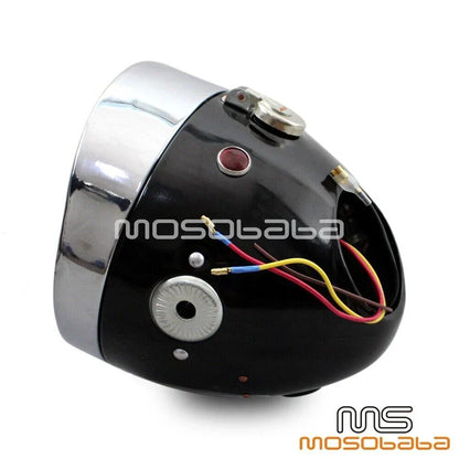 Black Housing Headlight for Zundapp DB DS DBK KS BMW R51 R60 R69