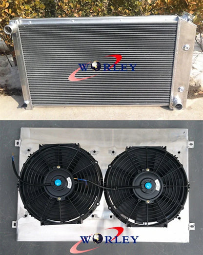 3ROW Aluminum Radiator & Fans for Pontiac Firebird/Trans Am (1970-1981)