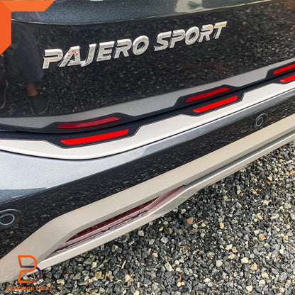 Rear Bumper Step Scuff Plate for Mitsubishi Pajero Sport (2019-2024)