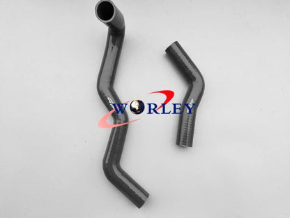 BLACK Silicone Radiator Hose for Toyota Hilux 2.4 Diesel (LN60-LN65)
