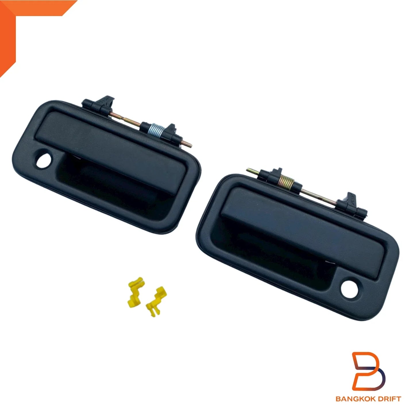 Black Outer Front Door Handle for Isuzu TF TFR Holden Rodeo (1988-2002)