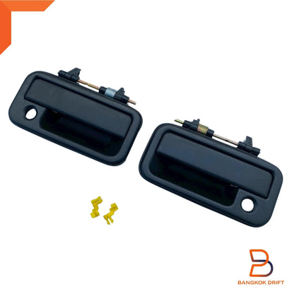 Black Outer Front Door Handle for Isuzu TF TFR Holden Rodeo (1988-2002)