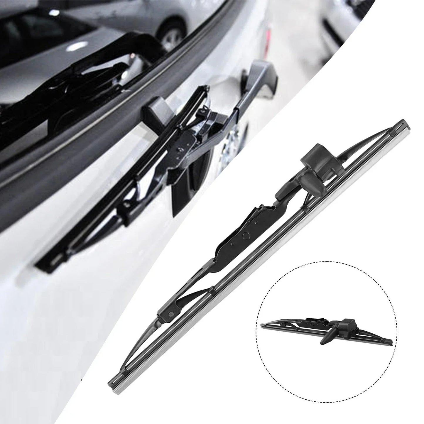 1x Black Plastic Liftgate Wiper Blade for Sequoia (2008–2021)