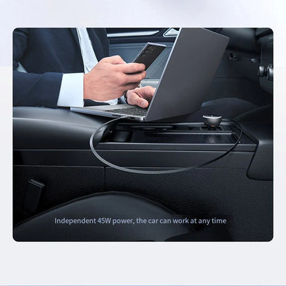 Car Charger Set with Dual Cables for Efficient Power Delivery