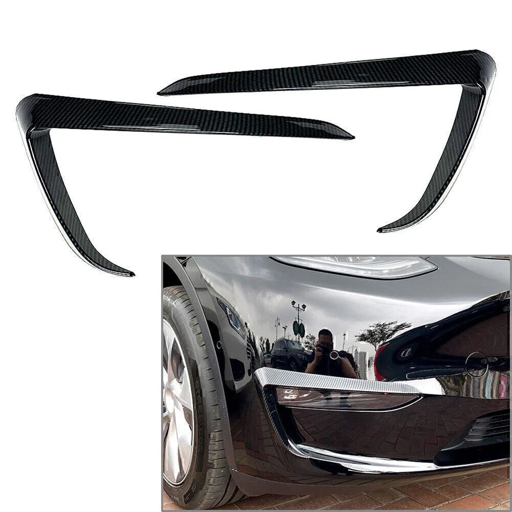 Front Fog Light Eyebrow Cover Trim  for Tesla Model Y (2020-2023)