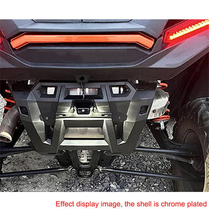 LED License Plate Light Bracket for Chrome Motorcycle Boat ATV Van (Waterproof)