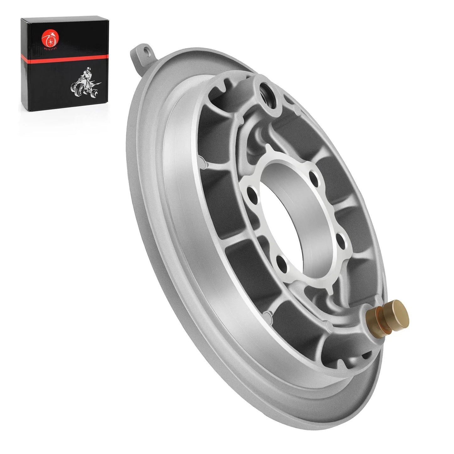Rear Brake Backing Drum Plate for Yamaha Bear Tracker 250 YFM250 BX (1999–2004)