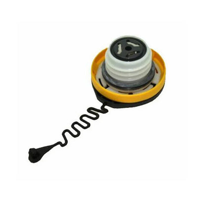 Fuel Filler Cap Cover for 2006-2014 Land Rover Freelander 2 Yellow ABS