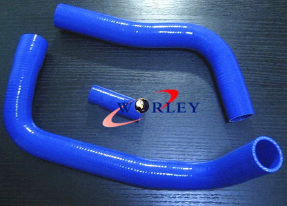 Aluminum Radiator + Fan + Blue Hose for Land Cruiser 75 Series (1985-1990)