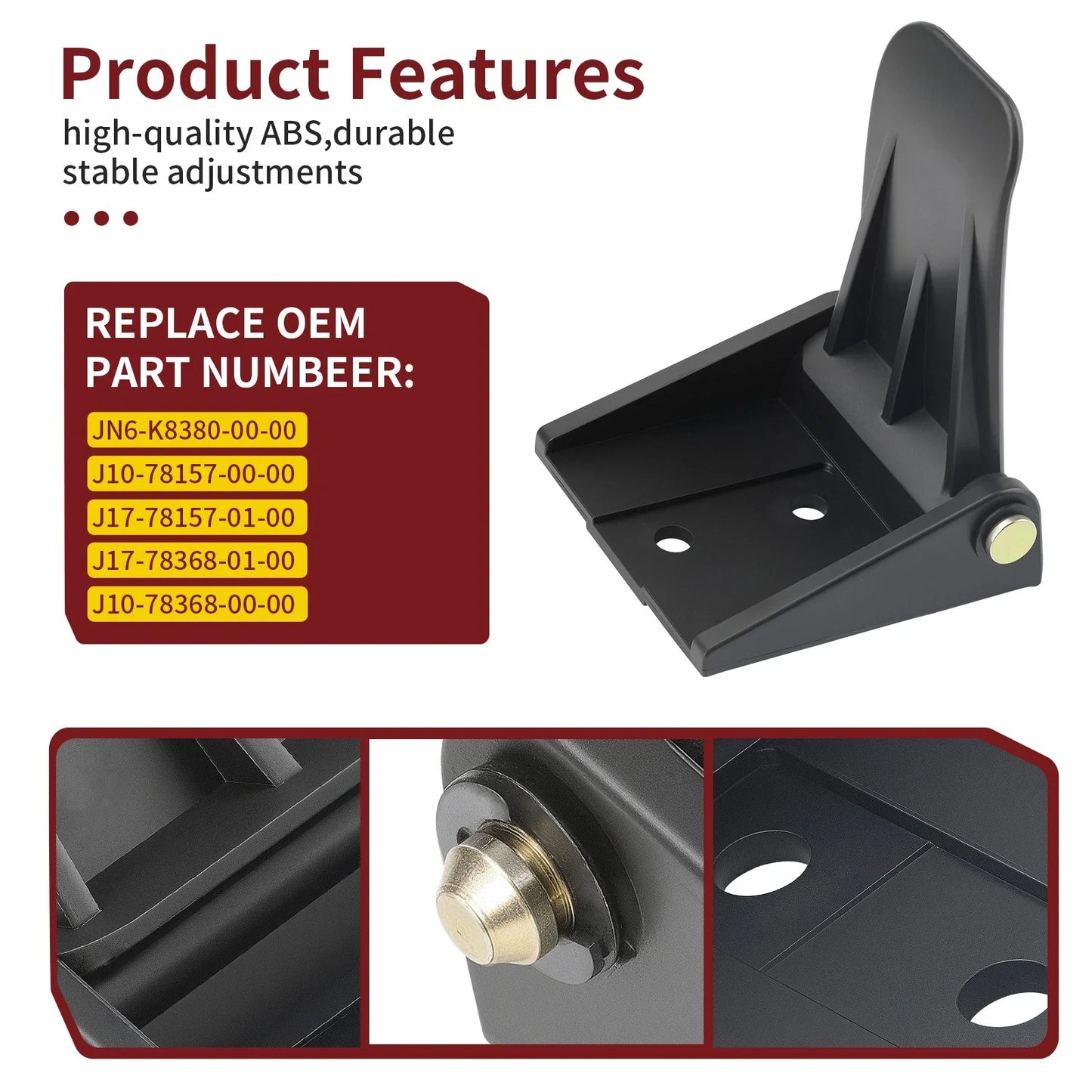 Golf Cart Bag Buckle for Yamaha YDRA DR2A YDRE DR2E