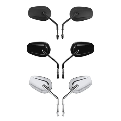 8mm Rearview Mirrors for Harley Road King, Tri Glide, Softail, Sportster, Dyna