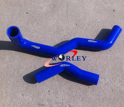 BLACK Silicone Radiator Hose for Toyota Hilux 2.4 Diesel (LN60-LN65)