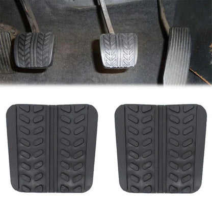 Brake Clutch Pedal Pad Covers for Mazda 323 626 B2200 B2600 MX-3 MX-6 RX-7 MPV (1980-1997)