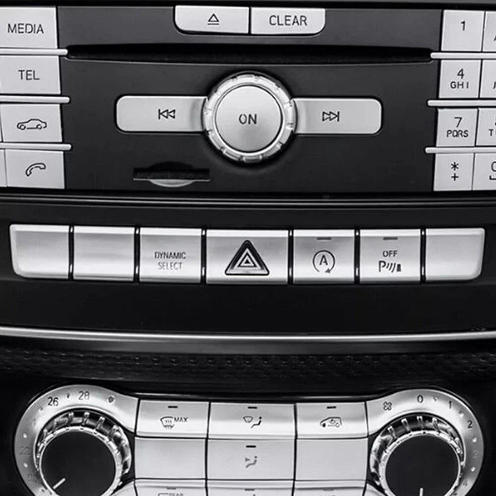 7 x Switch Cover Trim for Benz A Class W176, B Class W246, C117 (2012-2019)