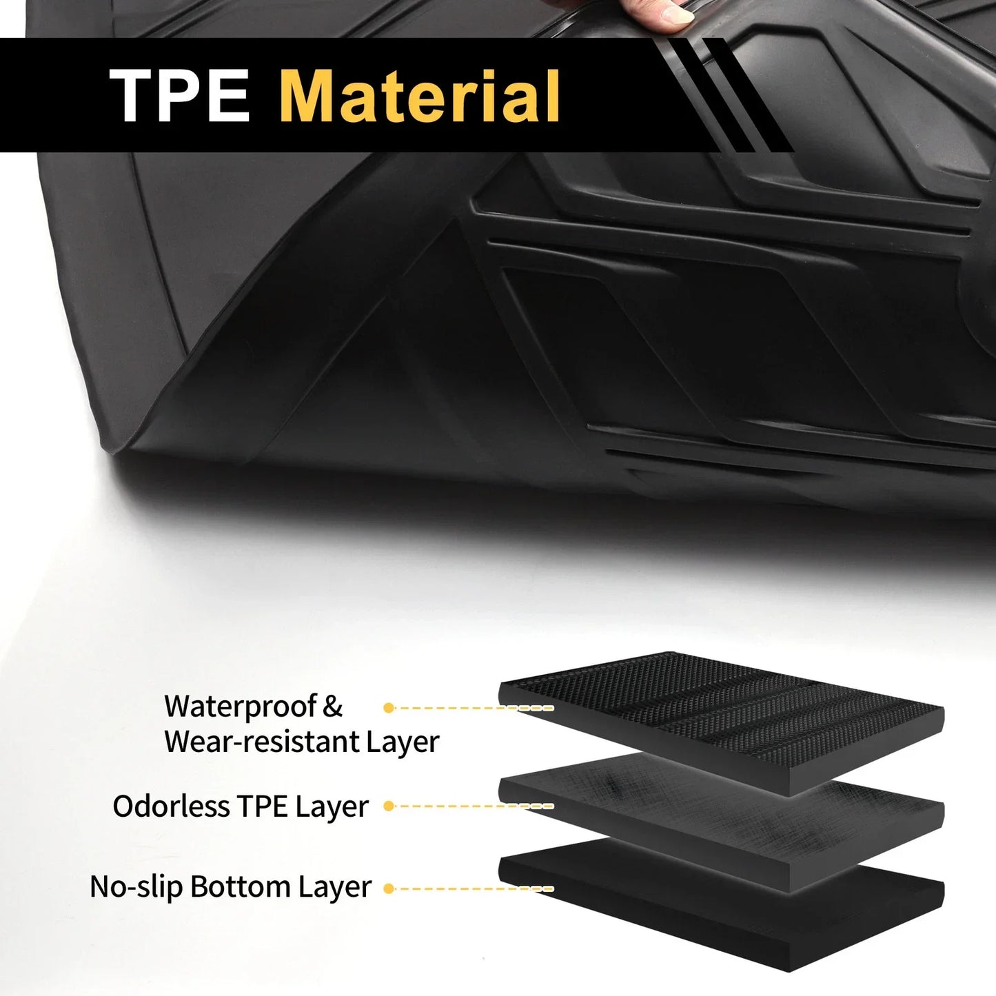 Cargo Liner Rear Trunk Mat for BMW 7 Series 740i (2016-2022)