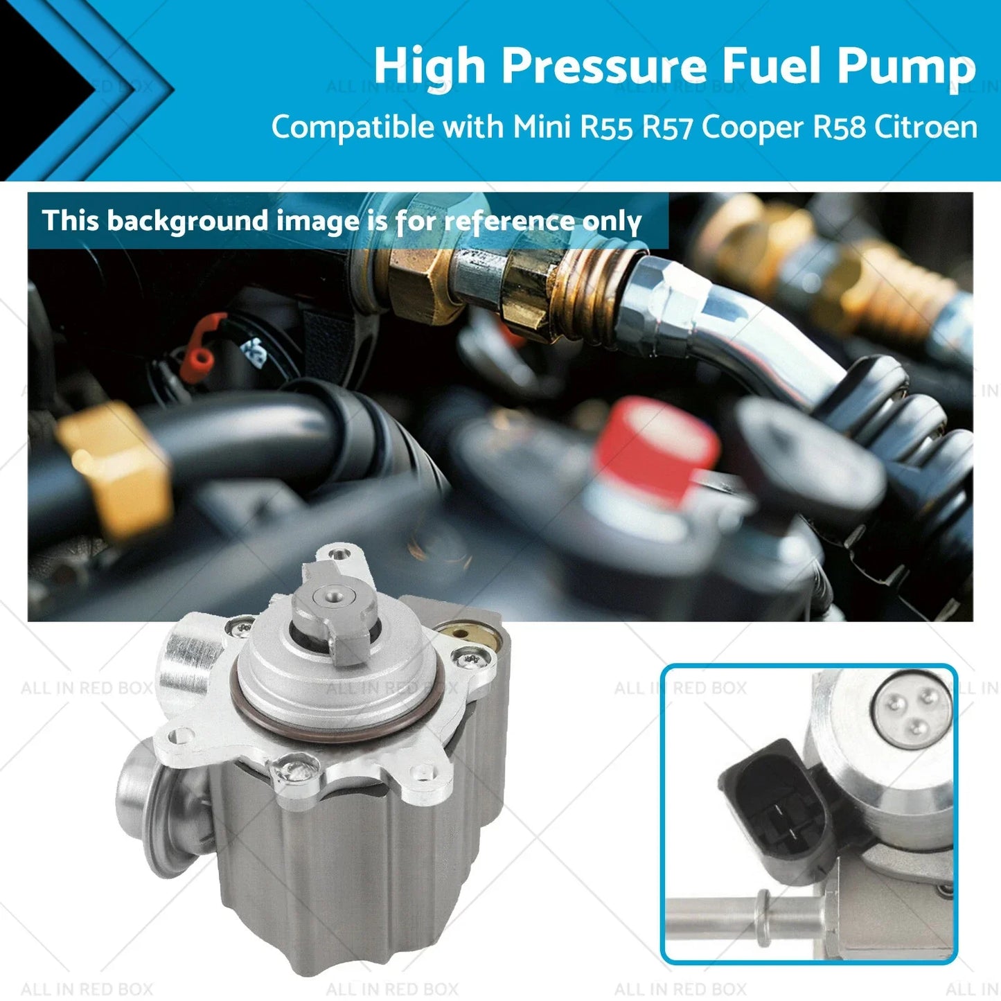High Pressure Fuel Pump for BMW Mini R55 R57 R58 Citroen (2007-2021)