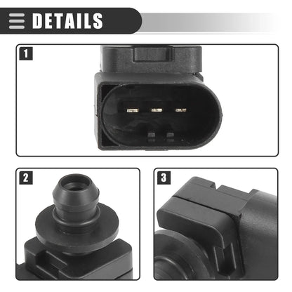 Manifold Air Pressure Sensor Replacement for BMW X5 Black