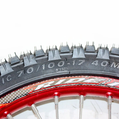 12mm Axle Front Wheel Rim Tire for PIT PRO Dirt Bike (70-100)