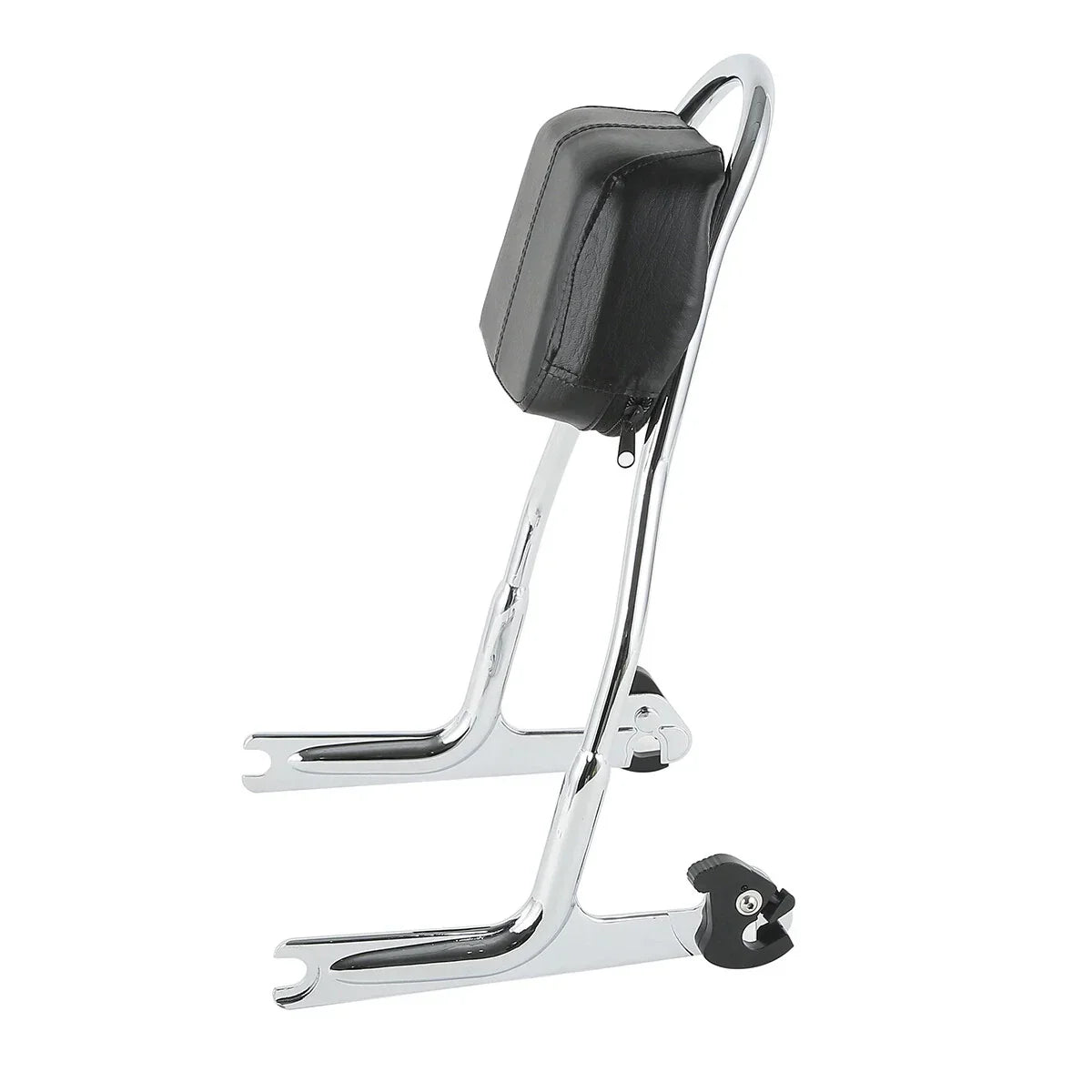 Chrome Detachable Sissy Bar Backrest for Harley Softail Fat Boy (2000-2017)