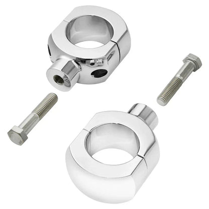Chrome 2" Handlebar Bar Risers for Harley Sportster XL 1200 XL883 Softail (2004-2023)