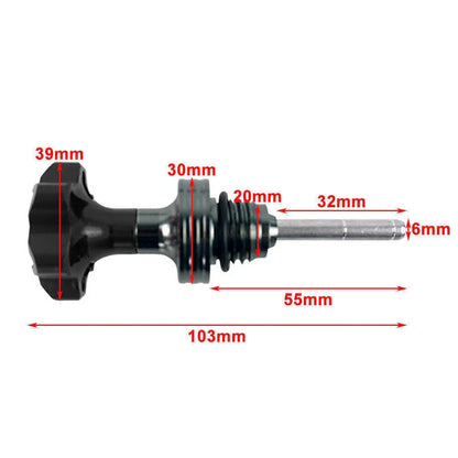 Aluminum Engine Oil Dipstick for 125CC ATV Pit Dirt Bike Motorcycle (N/A)