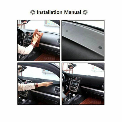 Non-Slip Dash Mat for Lexus RX RX350 2016-2020 Dashboard Cover Black