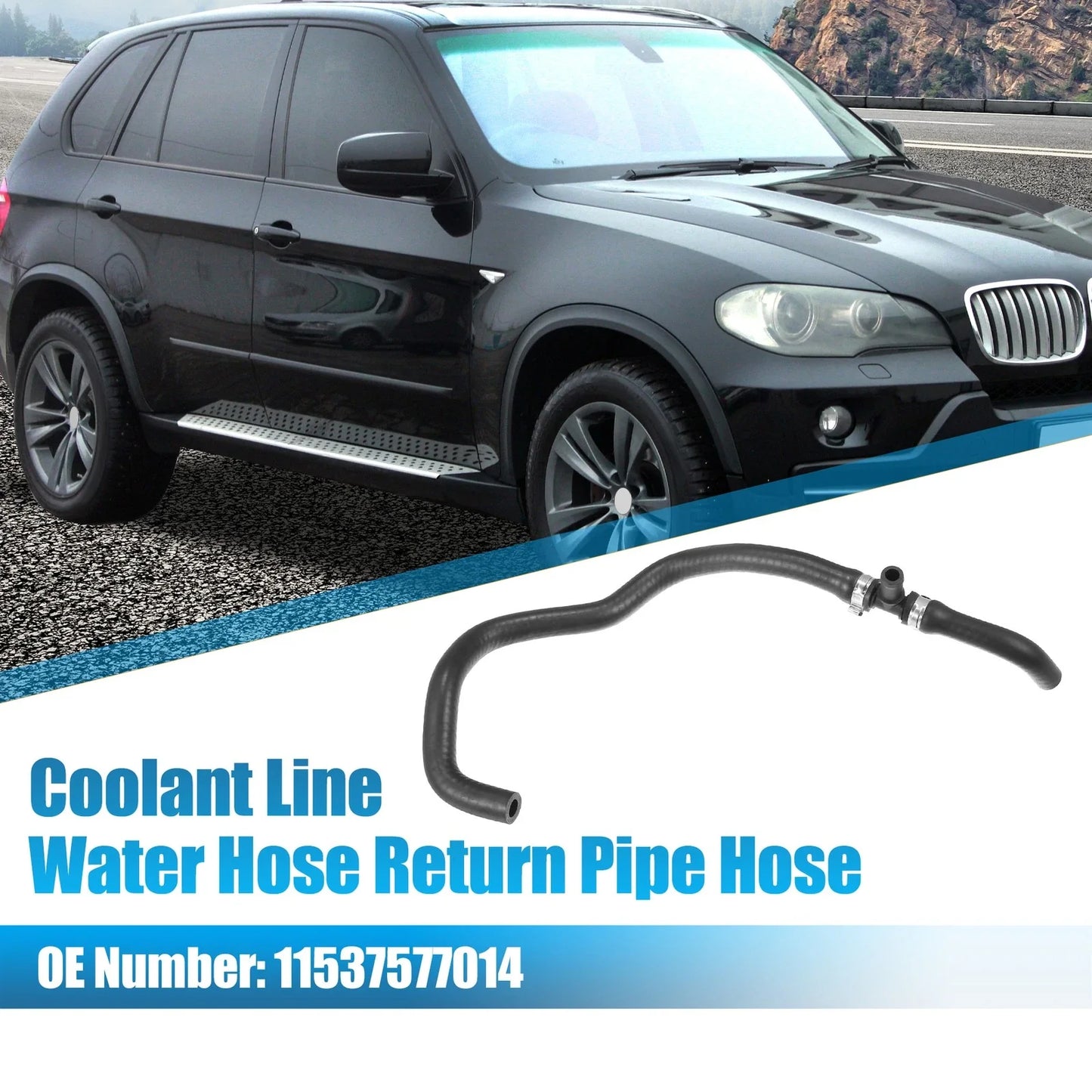 Coolant Line Water Hose Return Pipe Hose for BMW 550i (2011-2016)