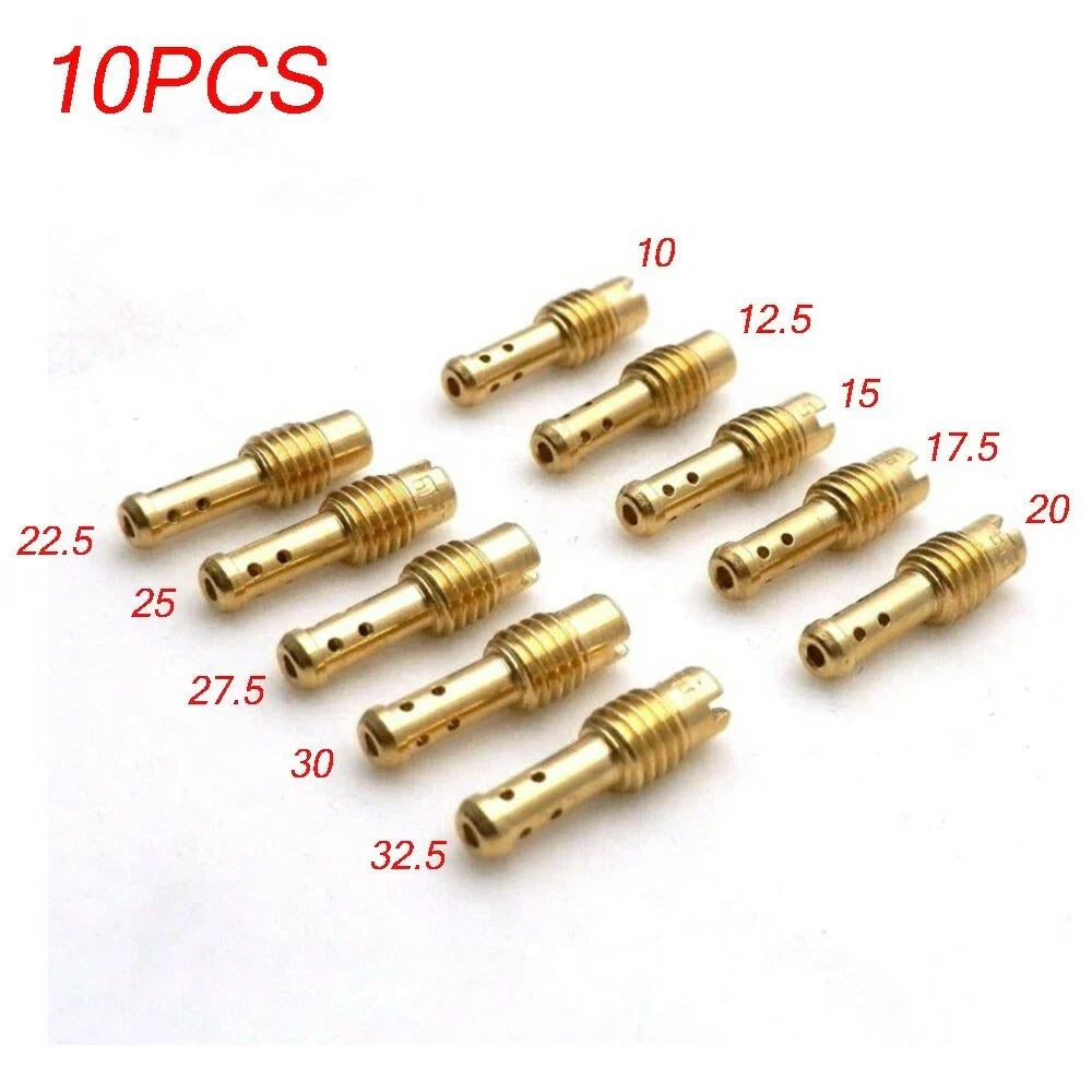 10 Jet 8-Bleed Holes for Mikuni VM/TM/TMX Carburetor 10-32.5