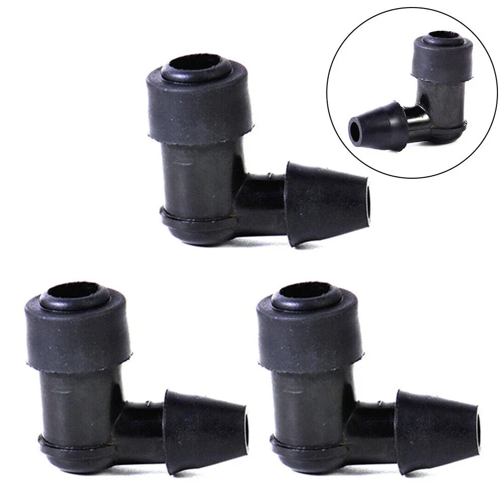 3x Versatile 90 Degree Plug Cap Cover for Motorcycle Dirt Bike ATV