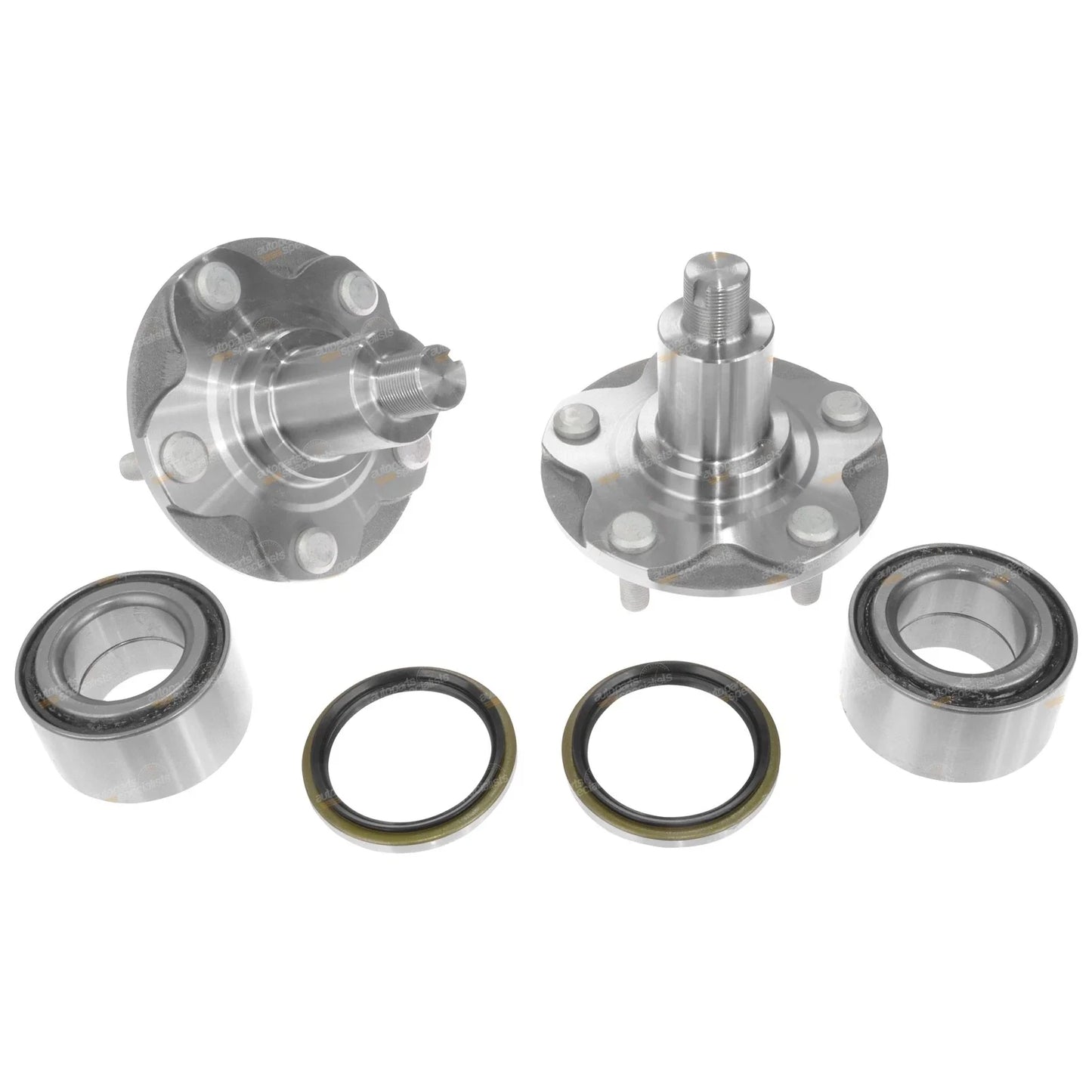 2 x Front Wheel Bearing Hubs for Hilux GGN120 GGN15 GUN123 GUN136 (2005–2020)