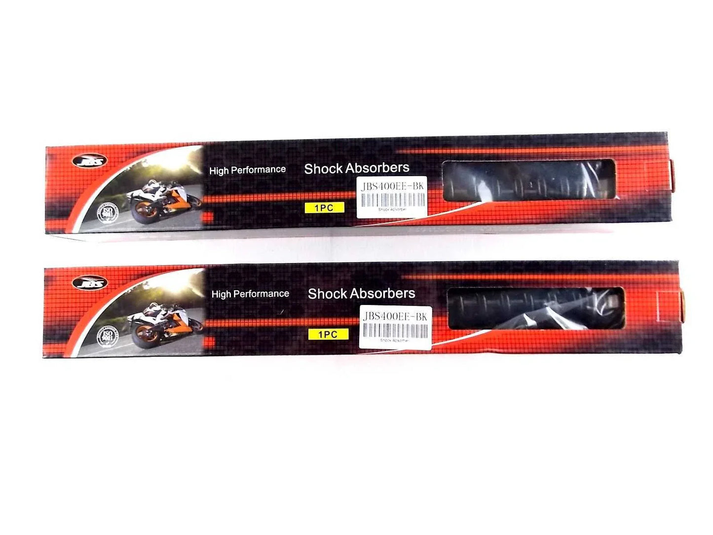 400mm Black/Chrome Rear Shock Absorbers for Honda XL100S