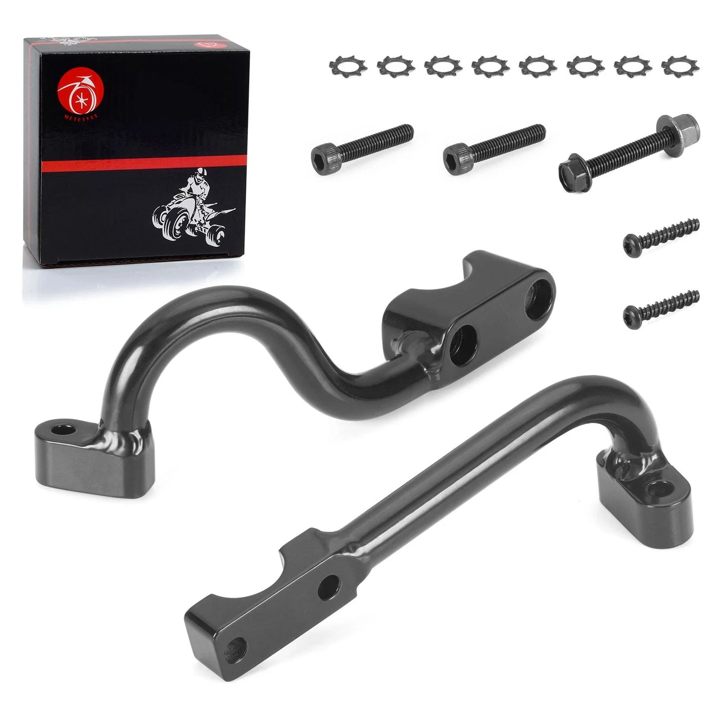2 x Handguard Mount Brackets Kit for Polaris Scrambler