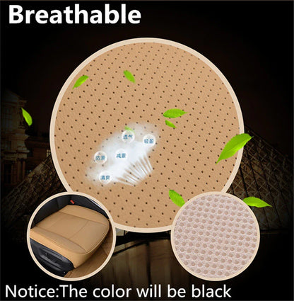 Black Luxury PU Leather Car Seat Cover Protector for AU Models