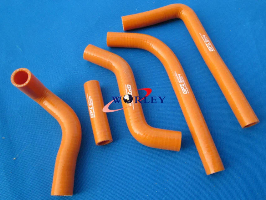 Silicone Radiator Hose for Suzuki RMZ450 2008-2014 - Red