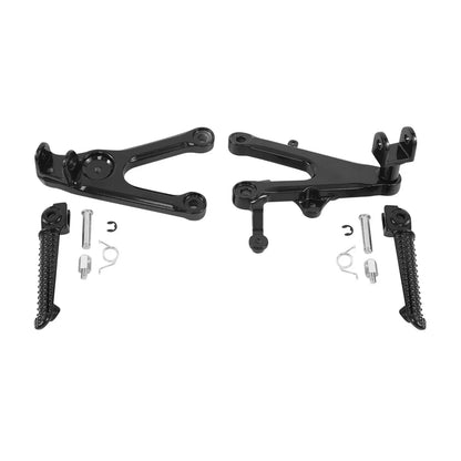 Driver Footrests Footpegs Bracket for Yamaha YZF R6 (2003-2009)