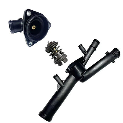 Thermostat Assembly Sleek Black for Vehicles with OEM Numbering