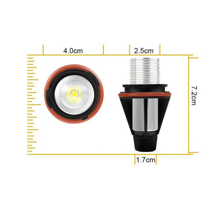 LED Angel Eye Halo Ring Light Bulbs for BMW E39 E60 E87 (1995-2010)