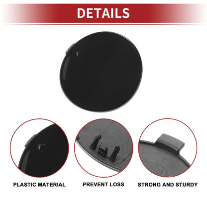 Front Tow Cover Cap for BMW X6 F16 M-Sport (2015 - 2019) Carbon Black